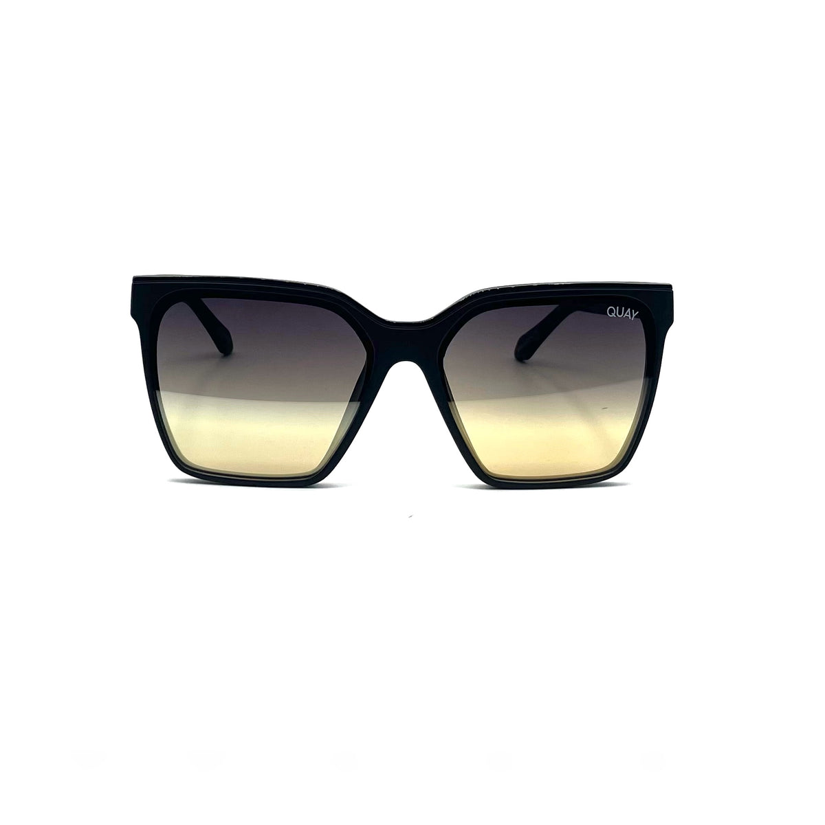 QUAY-LEVEL UP/MATTE BLACK/BLACK GOLD